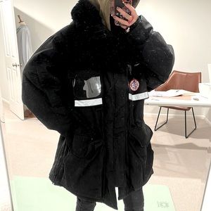 Vetements oversized winter coat